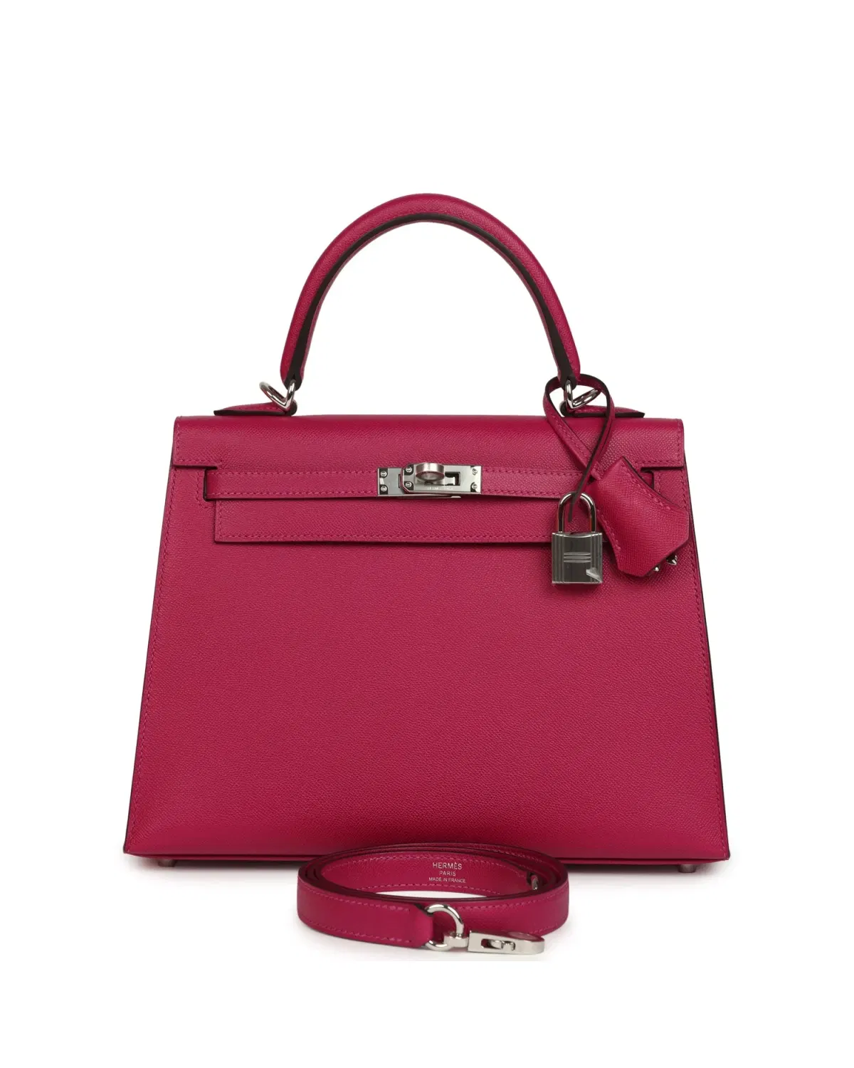 Hermès Kelly Sellier 25, Rose Pourpre