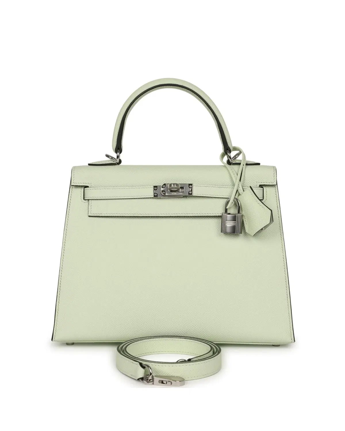 Hermès Kelly Sellier 25, Vert Fizz