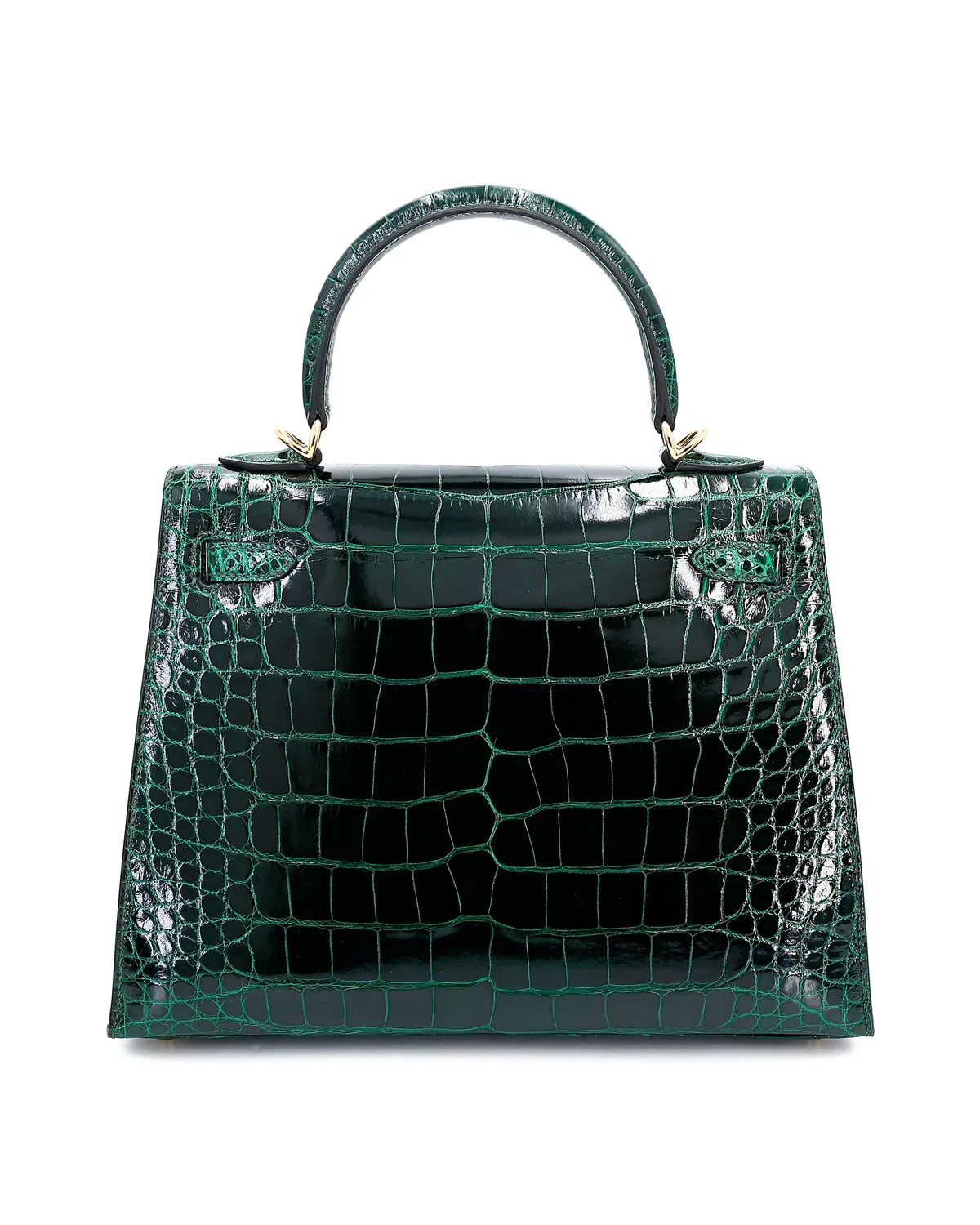 Hermès Kelly Sellier 25, Vert Foncé