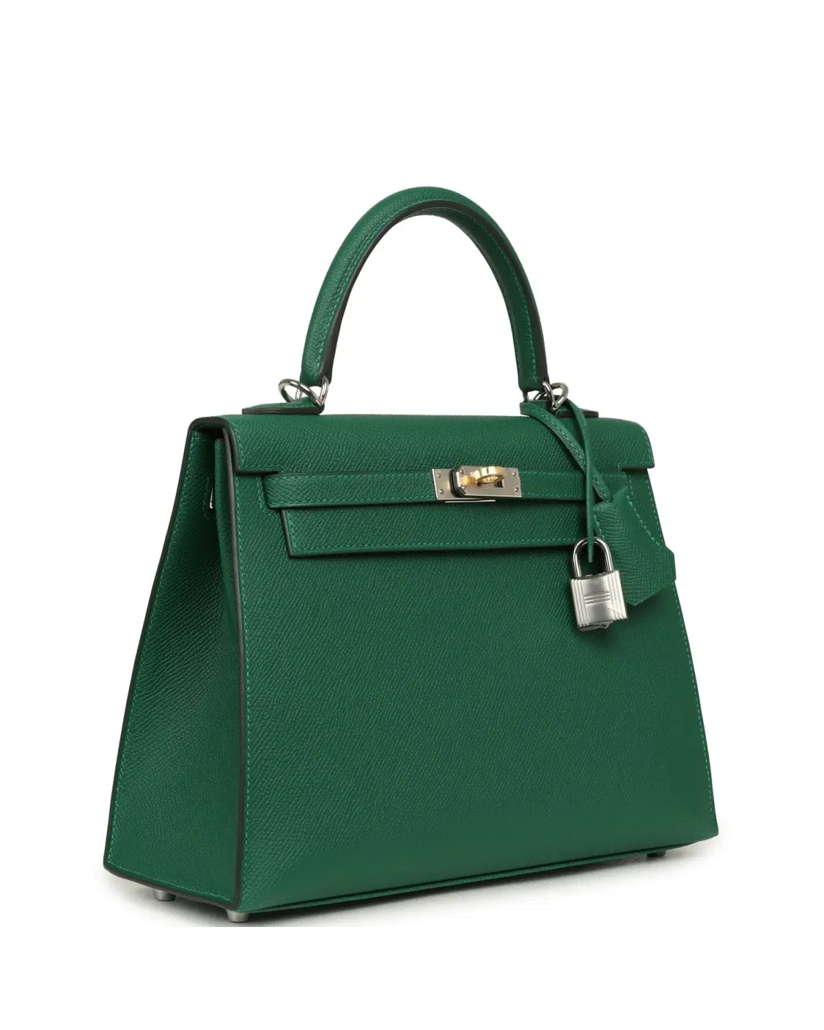 Hermès Kelly Sellier 25, Vert Moyen