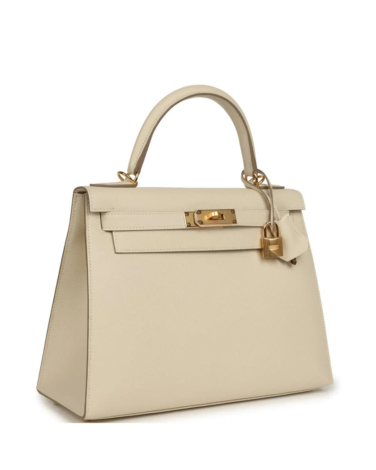 Hermès Kelly Sellier 28, Craie