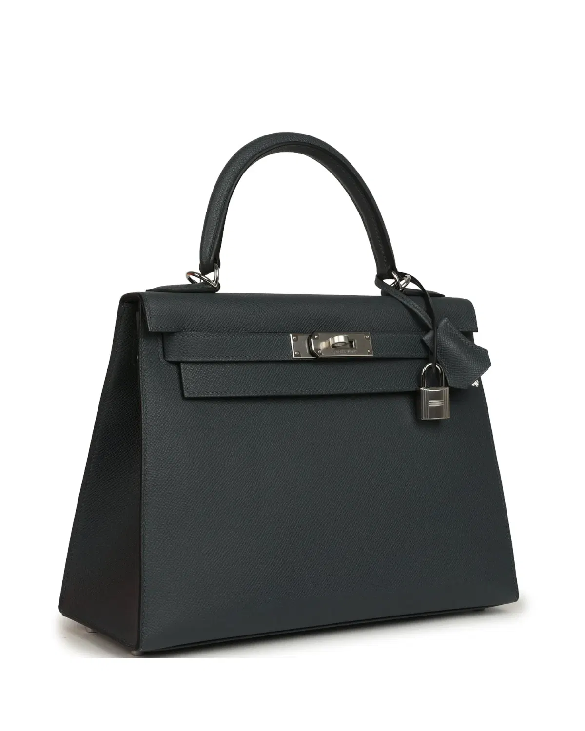 Hermès Kelly Sellier 28, Gris Misty
