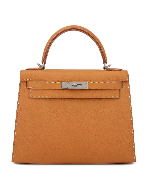 Hermès Kelly Sellier 28, Natural Sable