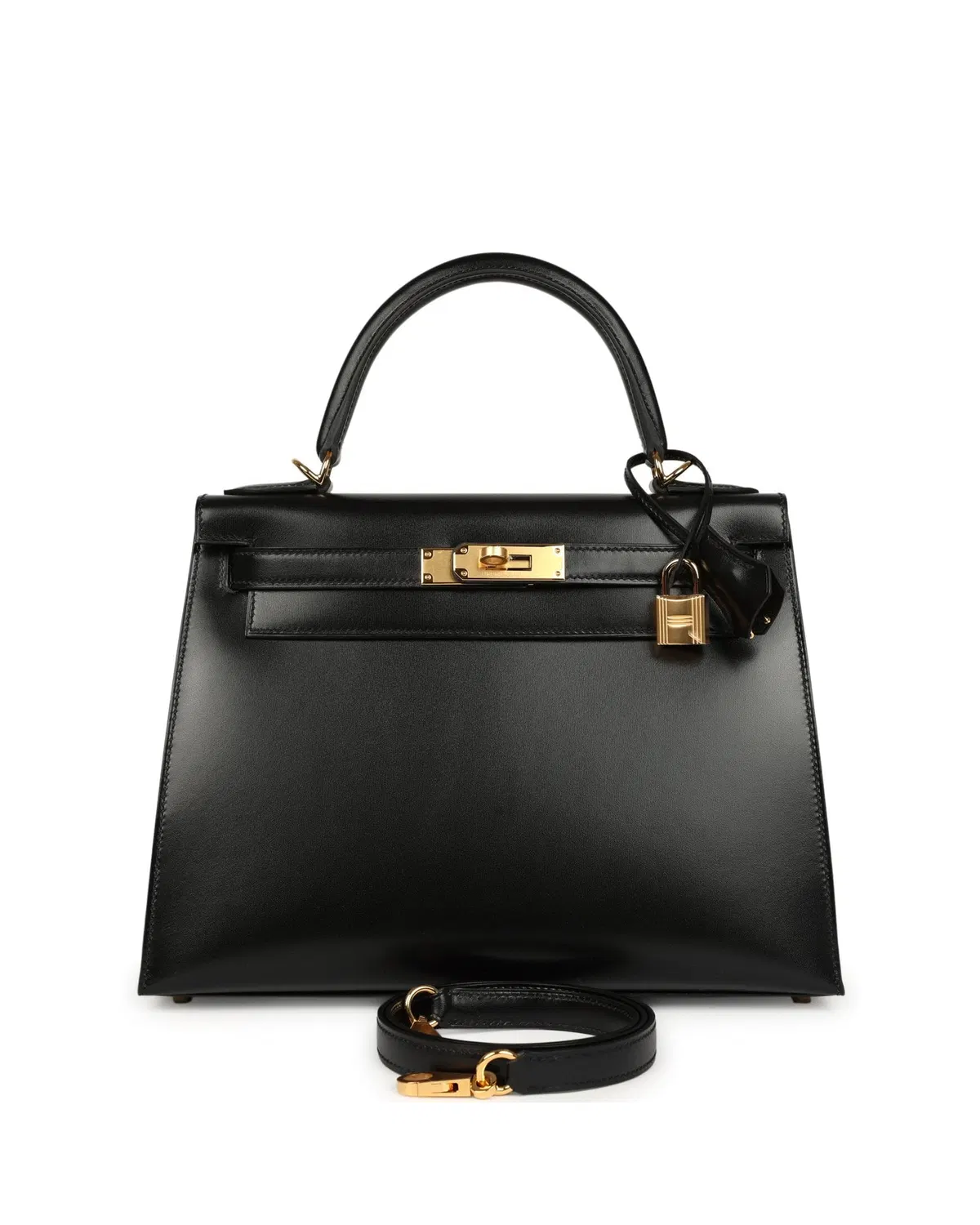 Hermès Kelly Sellier 28, Noir