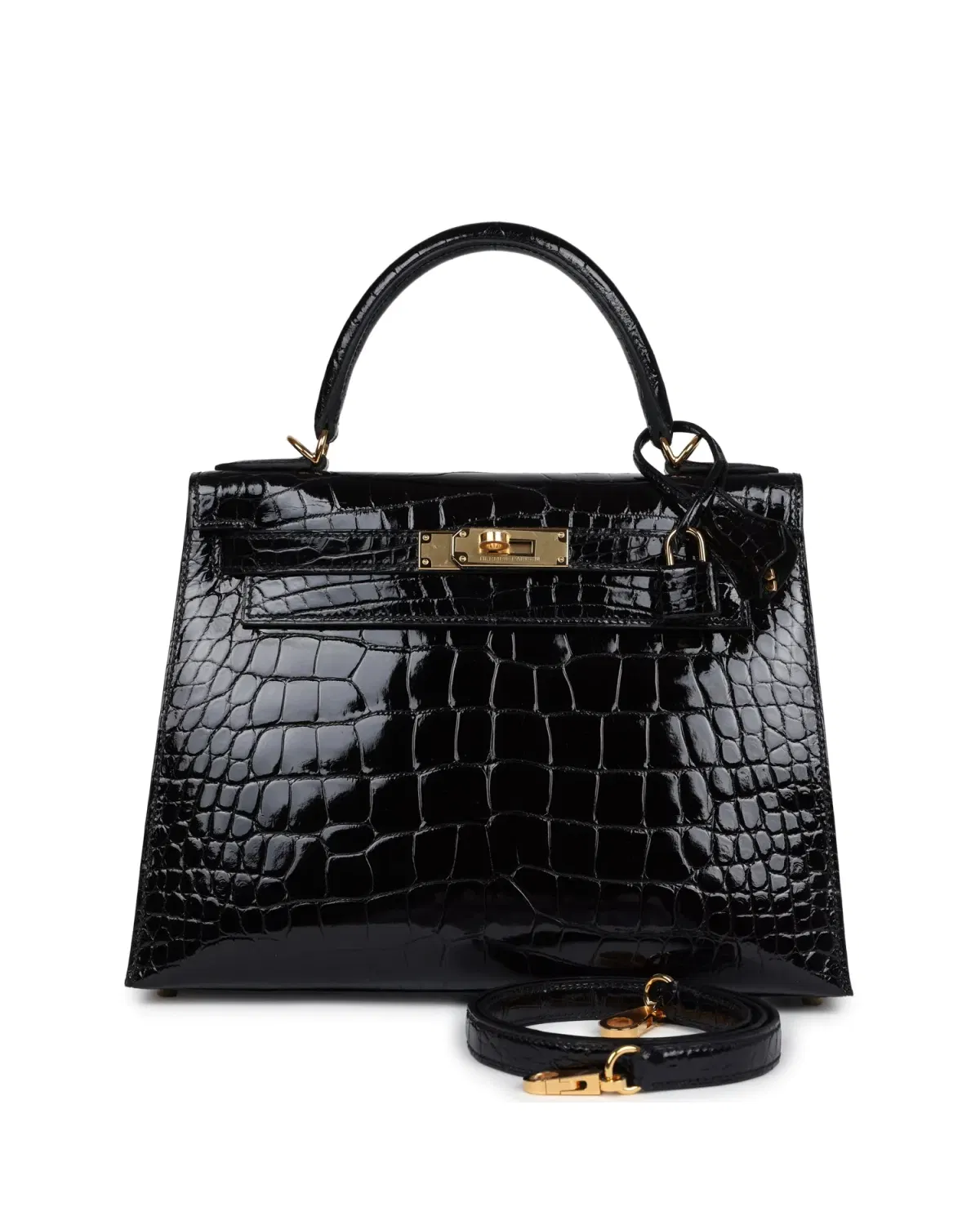 Hermès Kelly Sellier 28, Noir