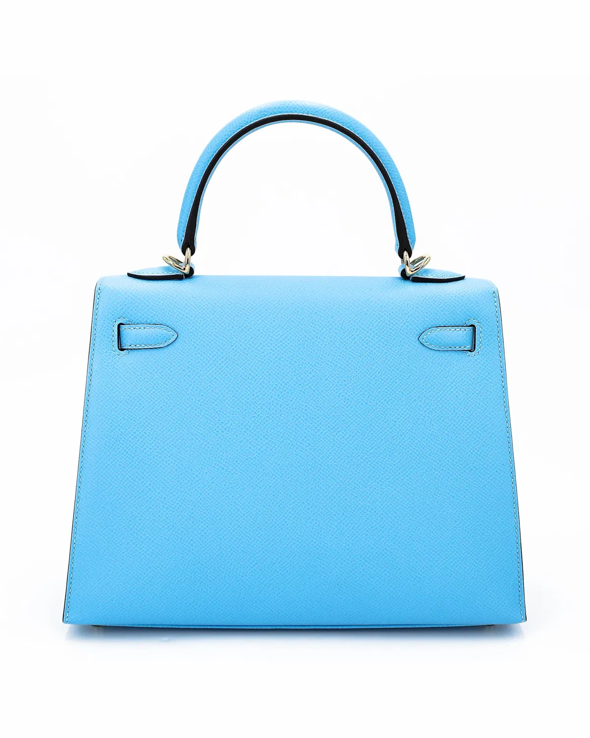 Hermès Kelly Sellier HSS 25, Céleste / Bleu Saphir