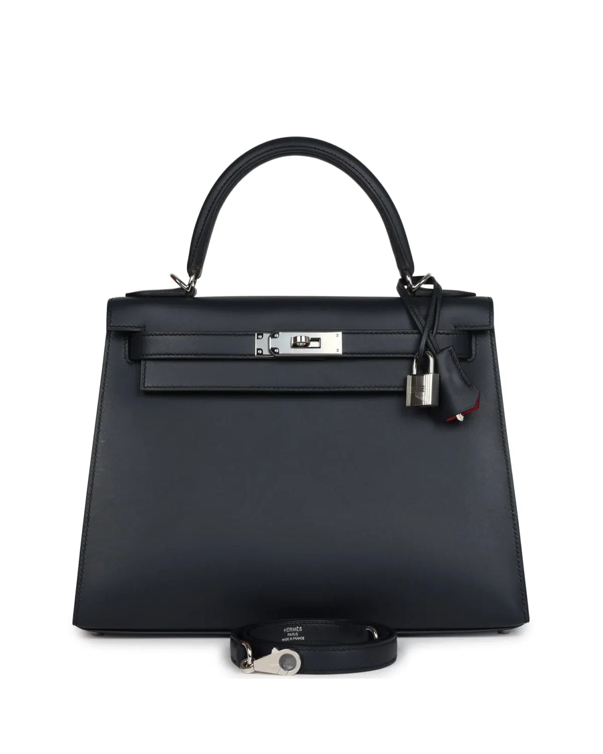 Hermès Kelly Sellier HSS Verso 28, Bleu Obscur