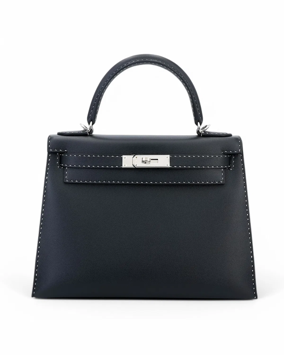 Hermès Kelly Sellier Miss you 28, Noir