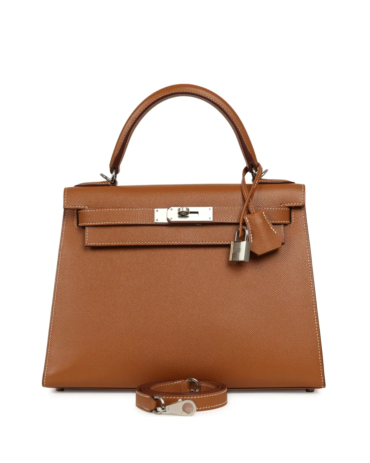 Hermès Kelly Sellier Verso 28, Gold