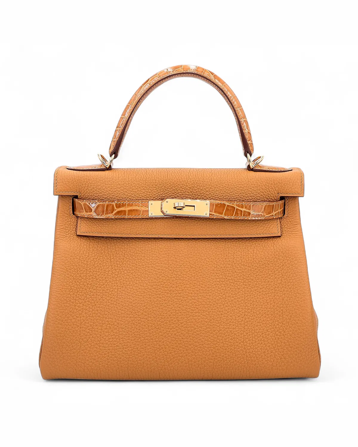 Hermès Kelly Touch 28, Tabac Camel