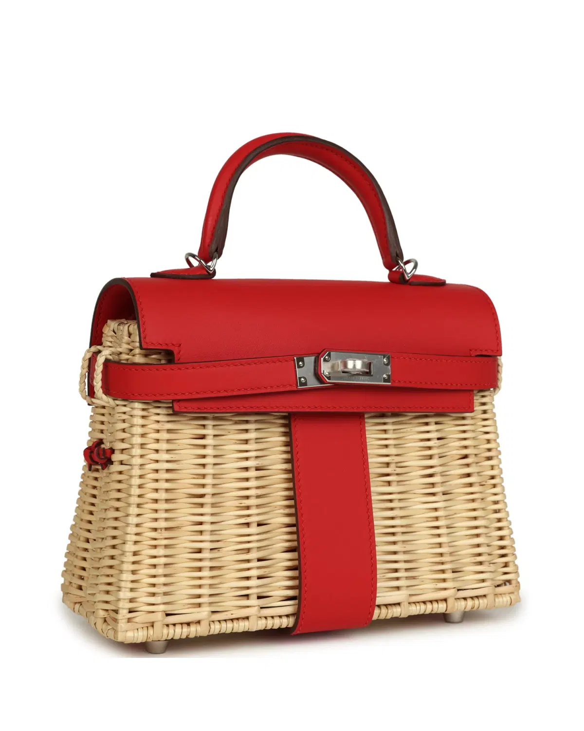 Hermès Mini Kelly Picnic 20, Rouge de Cœur