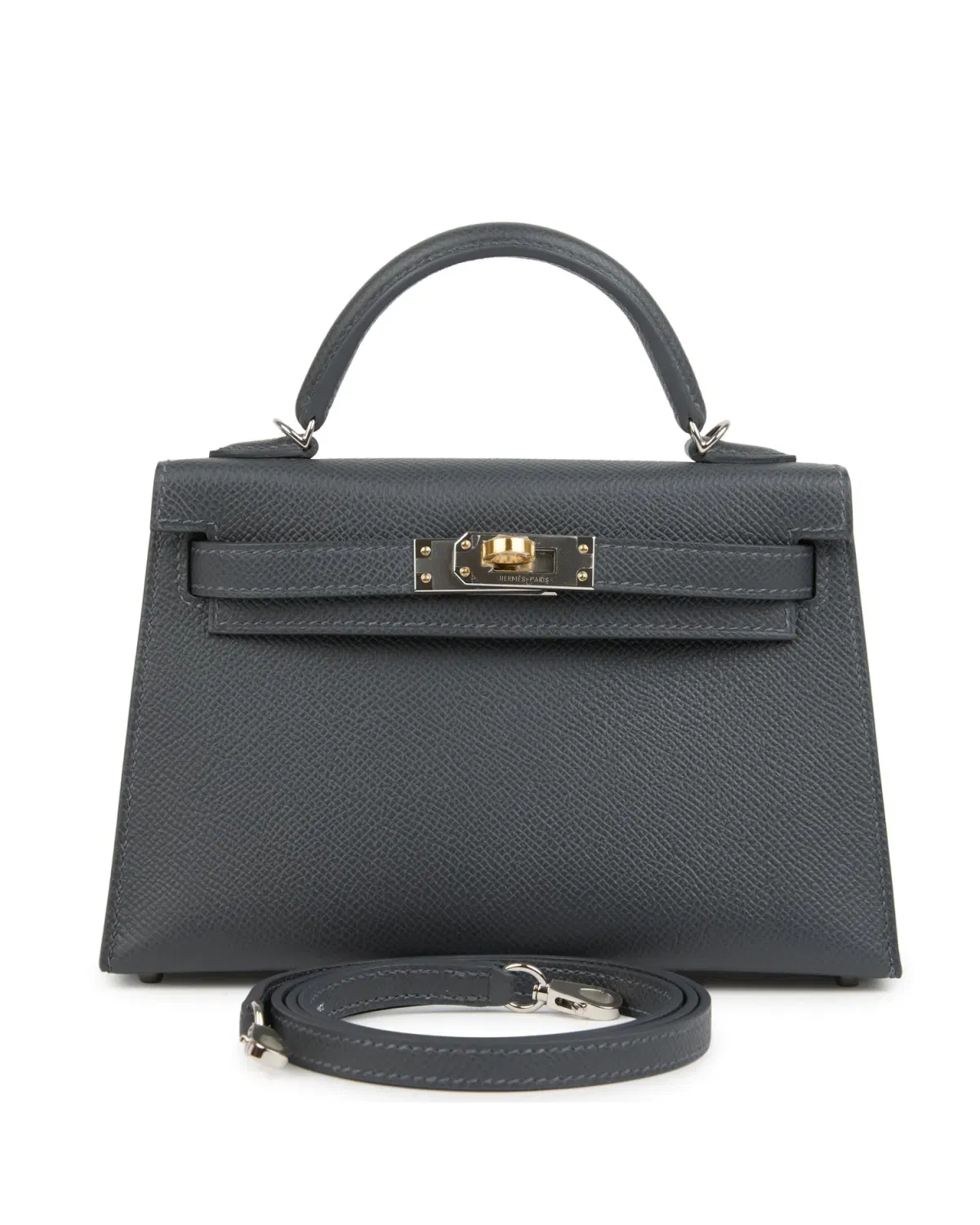 Hermès Mini Kelly Sellier 20, Ardoise