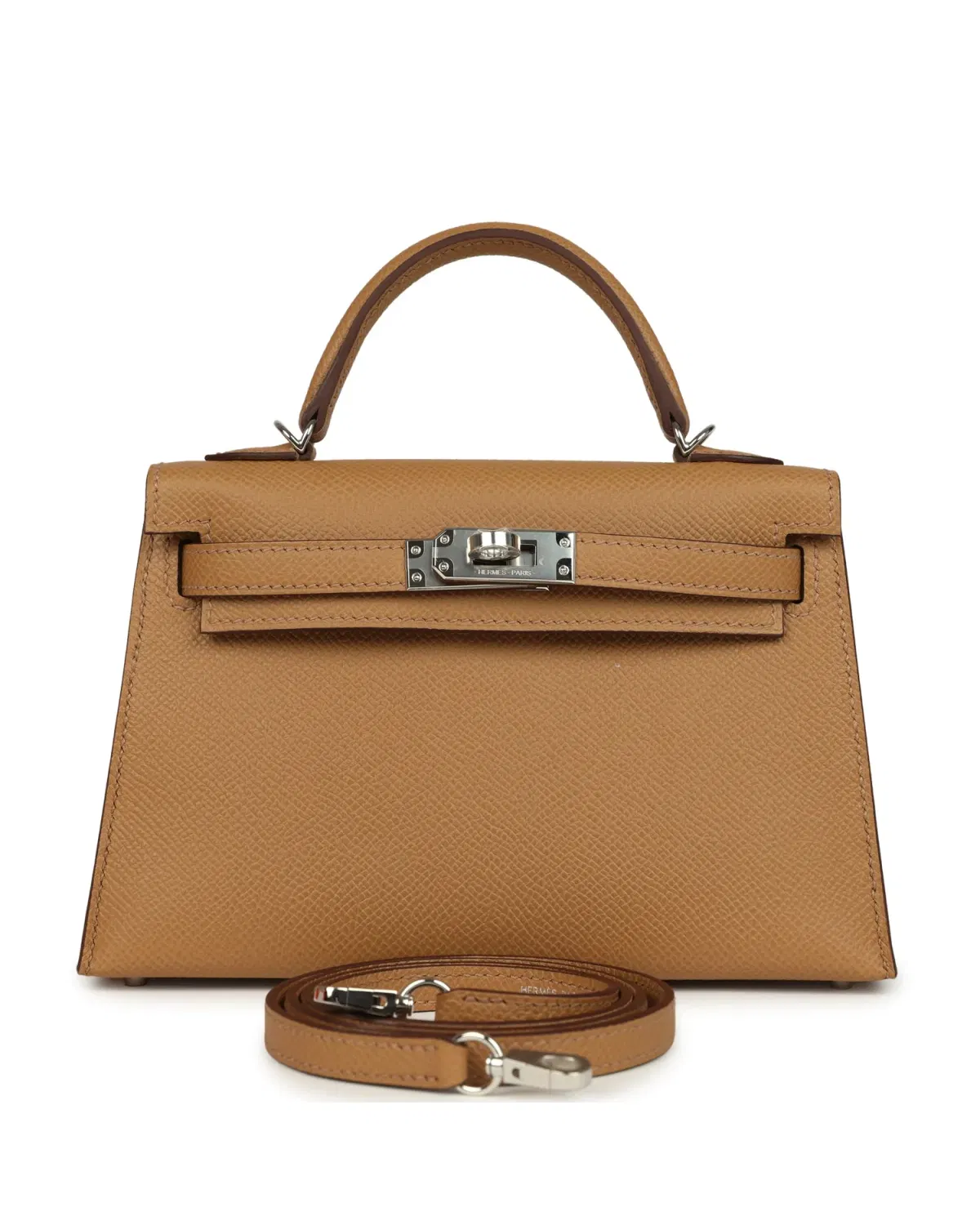 Hermès Mini Kelly Sellier 20, Biscuit