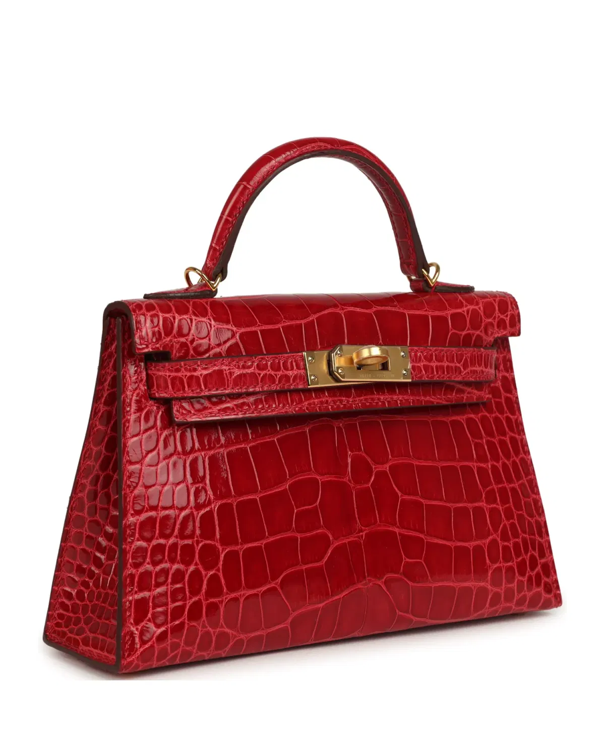 Hermès Mini Kelly Sellier 20, Braise