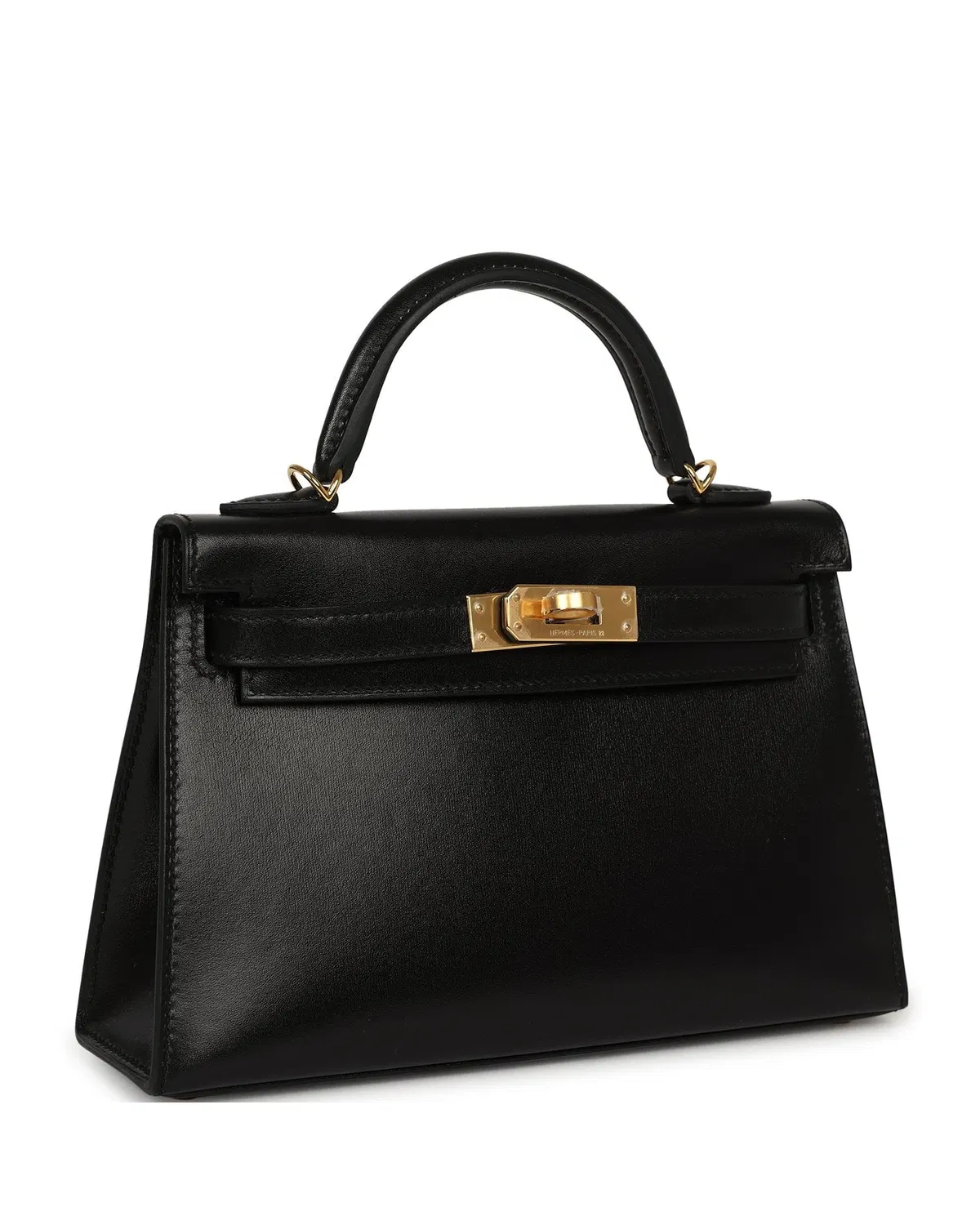 Hermès Mini Kelly Sellier 20, Noir