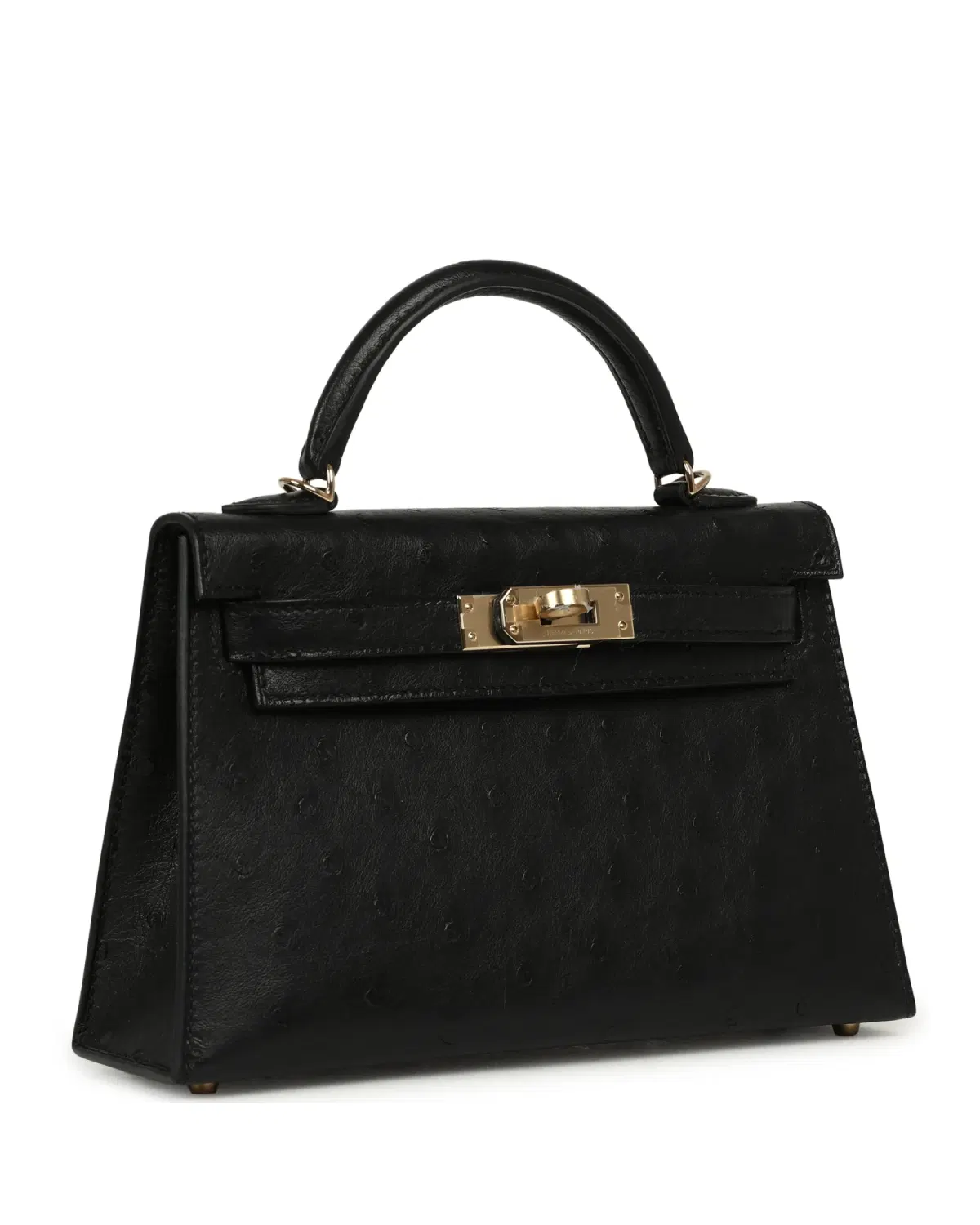 Hermès Mini Kelly Sellier 20, Noir