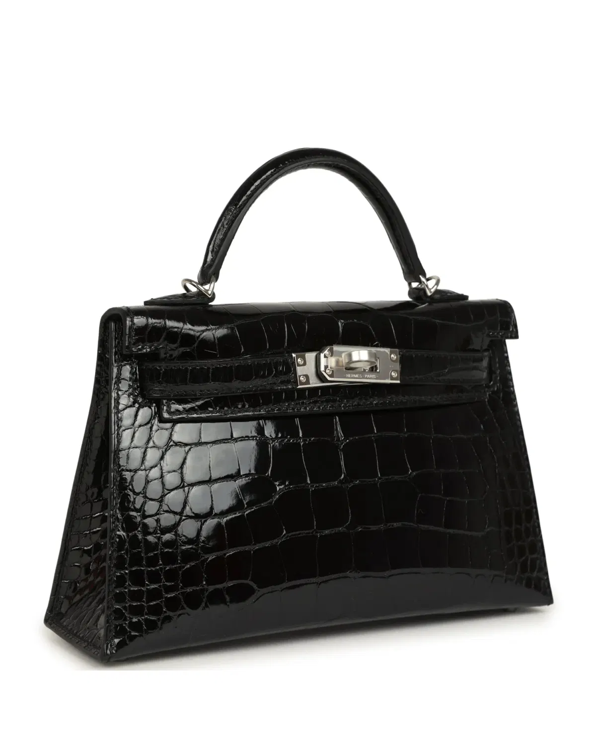 Hermès Mini Kelly Sellier 20, Noir