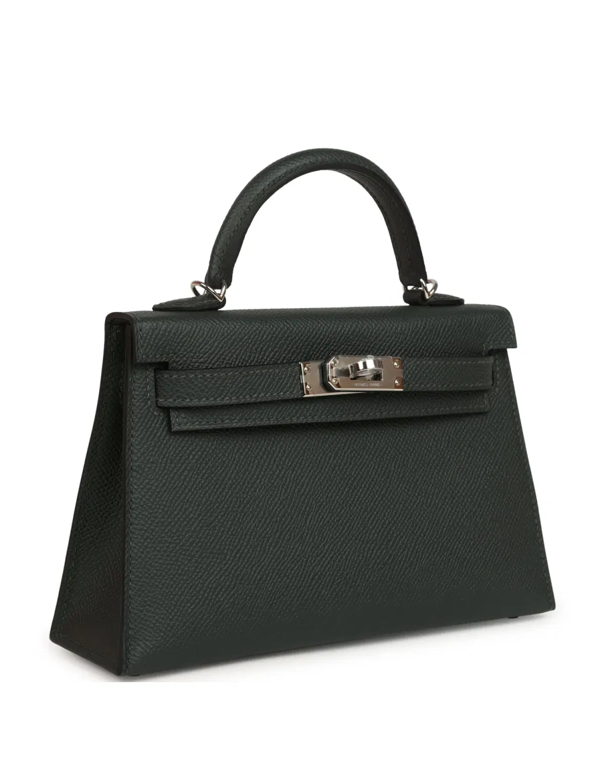 Hermès Mini Kelly Sellier 20, Vert Foncé