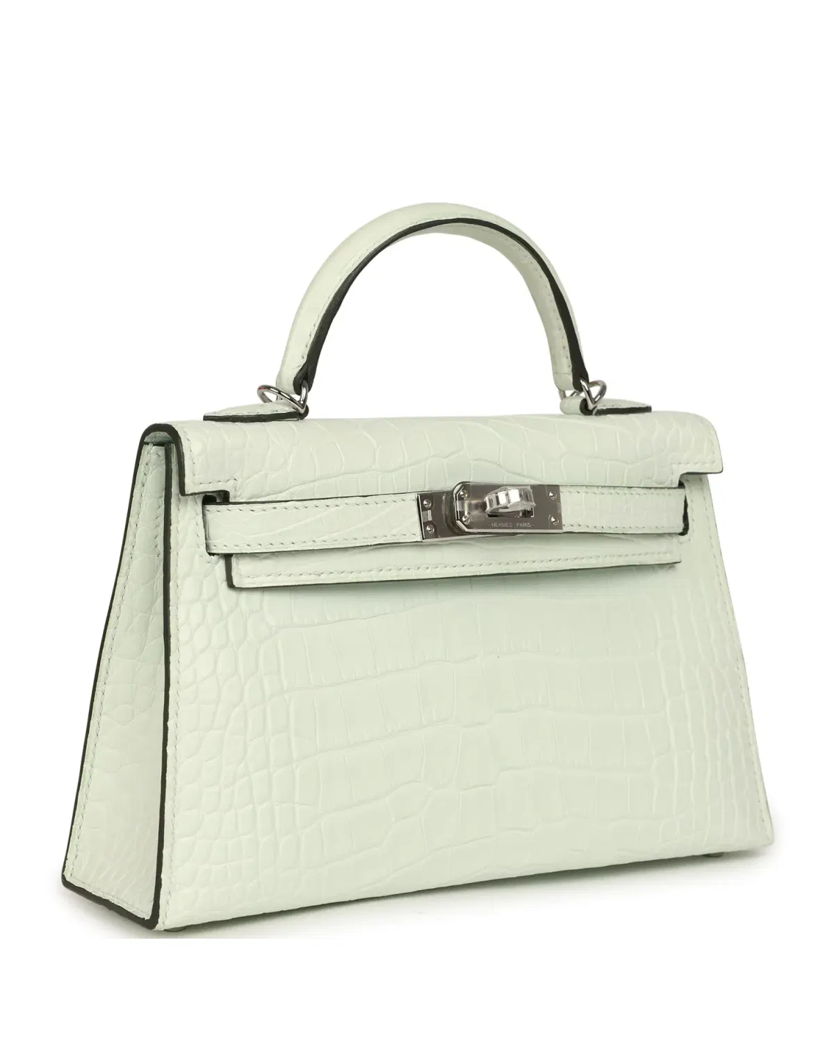 Hermès Mini Kelly Sellier 20, Vert Peppermint