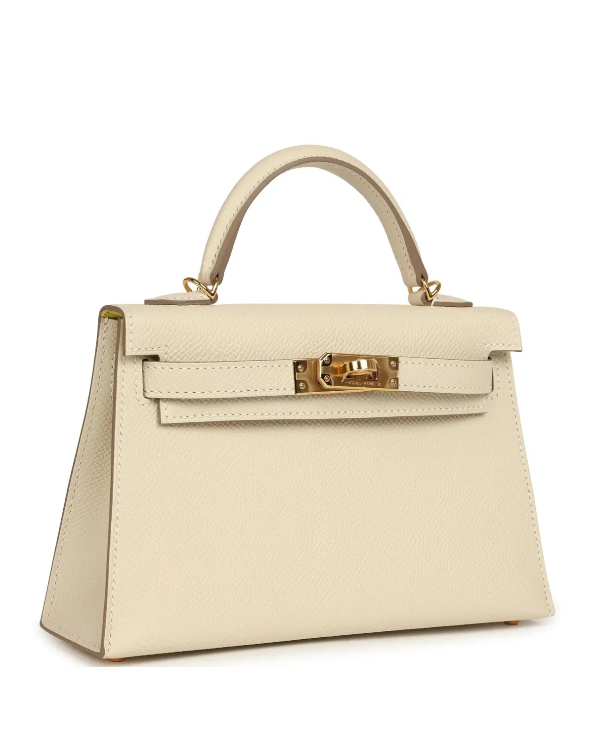 Hermès Mini Kelly Sellier HSS Verso 20, Craie